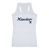 W Republic Women's Script Tank Shirt Xavier Musketeers 557-417