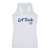 W Republic Women's Script Tank Shirt Louisiana Tech Bulldogs 557-419