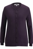 Edwards Ladies Crew Neck Button Front Cardigan 7143