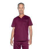 Landau Proflex 2 Pocket Scrub Top For Men 4259