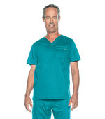 Landau Proflex 2 Pocket Scrub Top For Men 4259