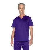 Landau Proflex 2 Pocket Scrub Top For Men 4259