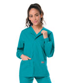 Landau Scrub Zone Snap Front, Unisex Scrub Jacket 75231