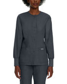 Landau Essentials 4 Pocket Scrub Jacket For Women 7525