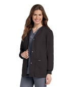 Landau Essentials 4 Pocket Scrub Jacket For Women 7525
