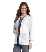 Landau Essentials 4 Pocket Scrub Jacket For Women 7525