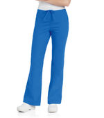 Landau Essentials Flare Leg Scrub Pants For Women 8335
