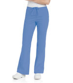 Landau Essentials Flare Leg Scrub Pants For Women 8335