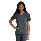 Urbane Essentials Scrub Top For Women 9534