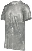 Holloway Adult Cotton-Touch Poly Cloud Tee 222596 SILVER CLOUD PRINT Primary