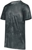 Holloway Adult Cotton-Touch Poly Cloud Tee 222596 STORM CLOUD PRINT Primary