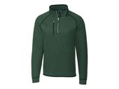 Cutter & Buck Mens Mainsail Sweater-Knit Half Zip Jacket BCO00049