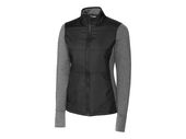 Cutter & Buck Ladies Stealth Hybrid Quilted Full Zip Jacket LCK00042