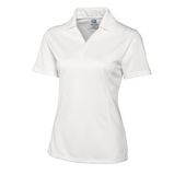 Cutter & Buck Ladies Cb Drytec Genre Textured Polo LCK02289