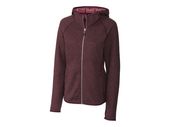Cutter & Buck Ladies Mainsail Sweater-Knit Full Zip Hoodie LCO00035