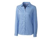 Clique Ladies L/S Granna Stain Resistant Houndstooth LQW00011