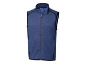 Cutter & Buck Mens Mainsail Sweater-Knit Full Zip Vest MCO00047
