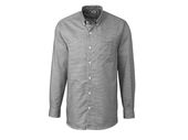 Clique Mens L/S Granna Stain Resistant Houndstooth MQW00009