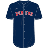 Nike MLB Adult/Youth Dri-Fit Full Button Jersey N140 / NY40 BOSTON RED SOX