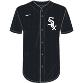 Nike MLB Adult/Youth Dri-Fit Full Button Jersey N140 / NY40 CHICAGO WHITE SOX