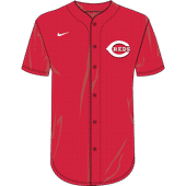 Nike MLB Adult/Youth Dri-Fit Full Button Jersey N140 / NY40 CINCINNATI REDS
