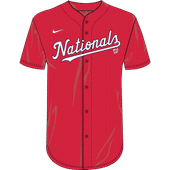 Nike MLB Adult/Youth Dri-Fit Full Button Jersey N140 / NY40 WASHINGTON NATIONALS