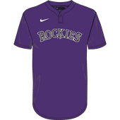 Nike MLB Adult/Youth Dri-Fit 1-Button Pullover Jersey N383 / NY83 COLORADO ROCKIES