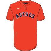 Nike MLB Adult/Youth Dri-Fit 1-Button Pullover Jersey N383 / NY83 HOUSTON ASTROS