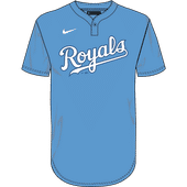 Nike MLB Adult/Youth Dri-Fit 1-Button Pullover Jersey N383 / NY83 KANSAS CITY ROYALS