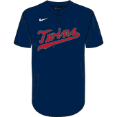 Nike MLB Adult/Youth Dri-Fit 1-Button Pullover Jersey N383 / NY83 MINNESOTA TWINS