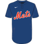 Nike MLB Adult/Youth Dri-Fit 1-Button Pullover Jersey N383 / NY83 NEW YORK METS