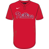 Nike MLB Adult/Youth Dri-Fit 1-Button Pullover Jersey N383 / NY83 PHILADELPHIA PHILLIES