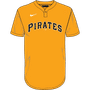 Nike MLB Adult/Youth Dri-Fit 1-Button Pullover Jersey N383 / NY83 PITTSBURGH PIRATES