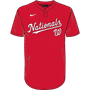 Nike MLB Adult/Youth Dri-Fit 1-Button Pullover Jersey N383 / NY83 WASHINGTON NATIONALS