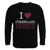 W Republic I Love Crewneck 552 Cumberland University Phoenix 552-287