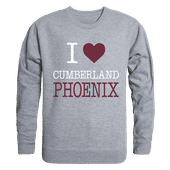 W Republic I Love Crewneck 552 Cumberland University Phoenix 552-287