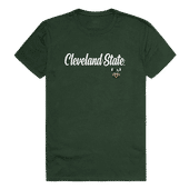 W Republic Script Tee Cleveland State University 554-282