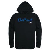 W Republic Script Hoodie Depaul Blue Demons 558-121