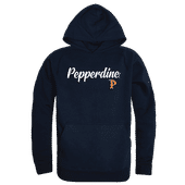 W Republic Script Hoodie Pepperdine Waves 558-196