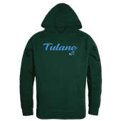 W Republic Script Hoodie Tulane Green Wave 558-198