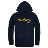 W Republic Script Hoodie Wisconsin Eau Claire Blugolds 558-409