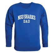 W Republic Dad Crewneck Nova Southeastern Sharks 562-358