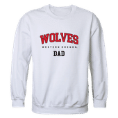 W Republic Dad Crewneck Western Oregon Wolves 562-406