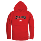 W Republic Dad Hoodie Central Missouri Mules 563-209