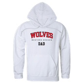 W Republic Dad Hoodie Western Oregon Wolves 563-406