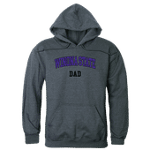 W Republic Dad Hoodie Winona State Warriors 563-408