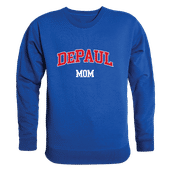 W Republic Mom Crewneck Depaul Blue Demons 564-121