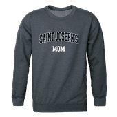 W Republic Mom Crewneck Saint Joseph's University Hawks 564-232