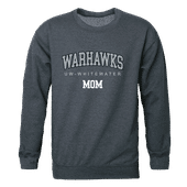 W Republic Mom Crewneck Wisconsin Whitewater Warhawks 564-414