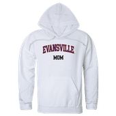 W Republic Mom Hoodie University Of Evansville Purple Aces 565-424